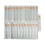 Aiguilles Quincke bd 25g - 0,5x90 mm - orange - paquet 25 pièces.