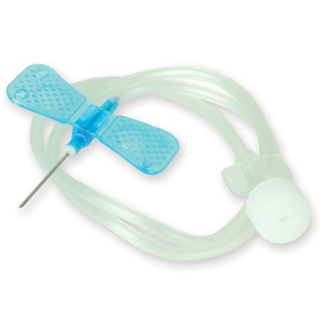 Butterfly needle 23g l/l - steril - pakke 100 stk.