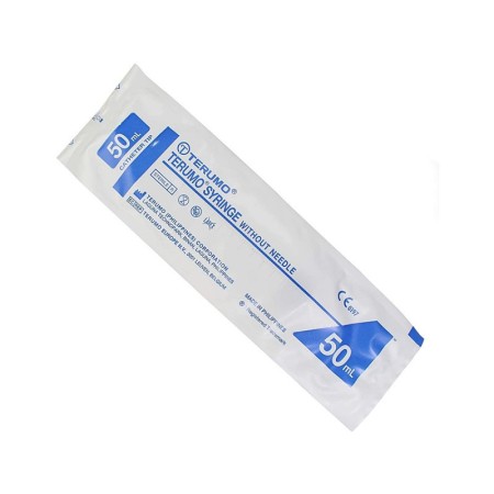 Strzykawki bezigłowe Terumo 50 ml - stożek cewnika - SS+50c1 - sterylny - opakowanie. 25 k.