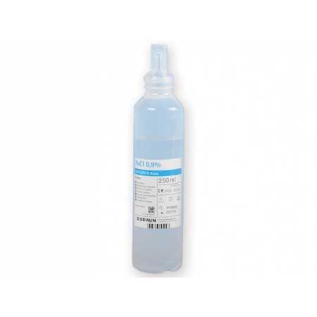 Solution saline stérile b-braun ecolav - 250 ml - paquet 20 pièces.