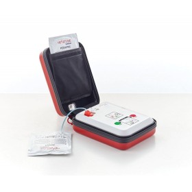 Aselsan Heartline AED halbautomatischer externer Defibrillator mit Zubehör und Tasche