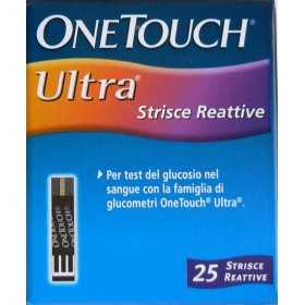 Bandelettes de test Onetouch Ultra (25 pièces)