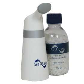 SALITAIR Inhalador seco con 500 g de sal del Himalaya