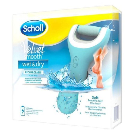 Velvet smooth wet & dry professionale per pedicure ricaricabile