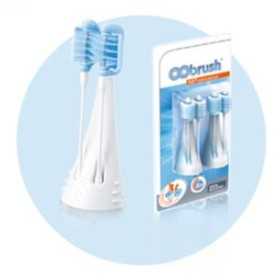 Cepillo de dientes suave de repuesto para OObrush - 2 uds.