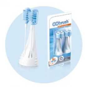Cepillo de dientes mediano de repuesto para OObrush - 2 uds.