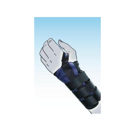 Polsiera steccata in tessuto elastico