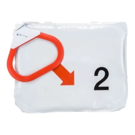 Coppia di piastre physio control cr2 elettrodi