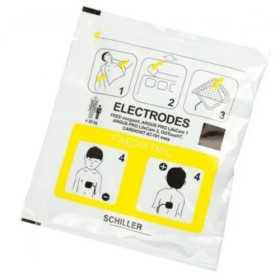Paire d’électrodes pédiatriques Schiller Fred Easyport, Fred PA-1, DefiSign LIFE