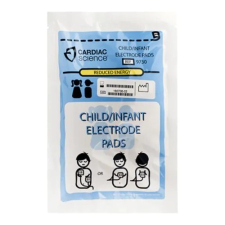 Coppia di piastre per cardiac science g3 elettrodi pediatrici