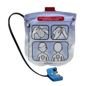 Pair of Defibtech View Pediatric Electrode Plates