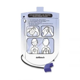 Pair of Defibtech Lifeline Pediatric Electrode Plates