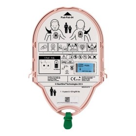 PAD/PAK PEDIATRICO per DAE Heartsine Samaritan batteria ed elettrodi