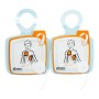 Pair of Cardiac Science G5 Pediatric Electrodes Plates