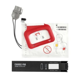 Coppia di piastre Physio Control CRplus batteria e 1 elettrodi