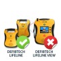 Battery pack for defibtech lifeline battery