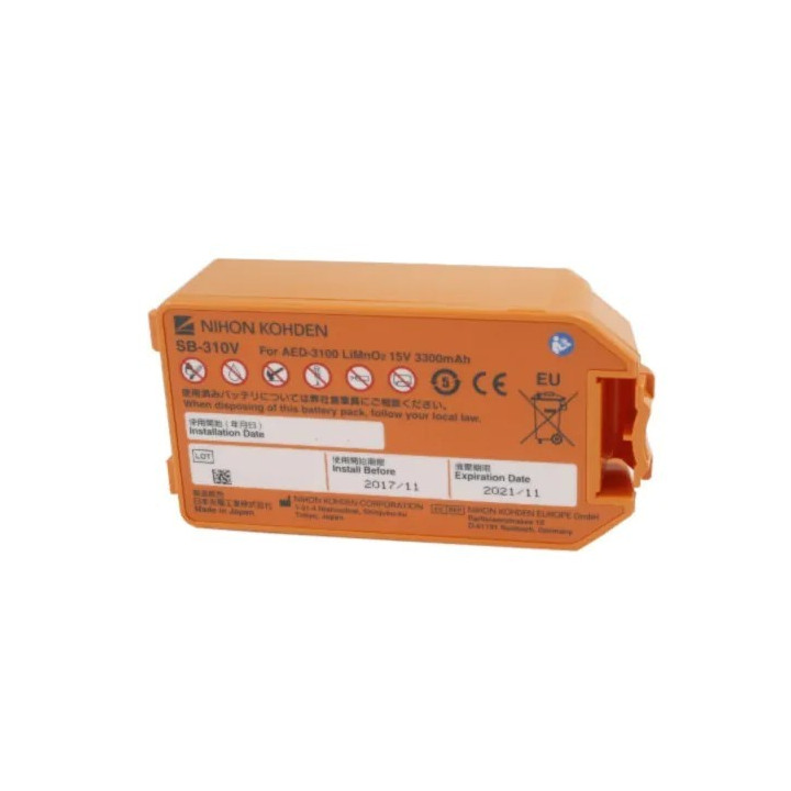Pacco batteria per Nihon Kohden AED 3100 Batteria
