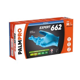 Disposable nitrile gloves powder-free PALMPRO MED SAFETY 844 - 100 pcs.