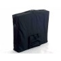 2-Section Wooden Massage Table - Black