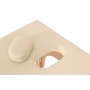 Mesa de tratamiento plegable con respaldo ajustable – 70 cm de tapa – Polaris