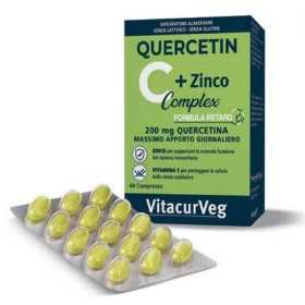 Quercitine C + Zink Complex - 60 tabletten vertragen formule