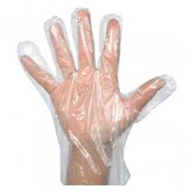 Handschuhe aus hochdichtem Polyethylen, geeignet für den Kontakt mit Lebensmitteln - 500 Stück