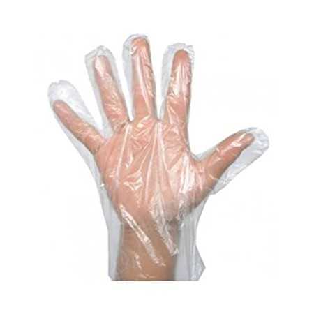 Handschuhe aus hochdichtem Polyethylen, geeignet für den Kontakt mit Lebensmitteln - 500 Stück