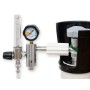 Pr. reducer uni with humidifier and valve