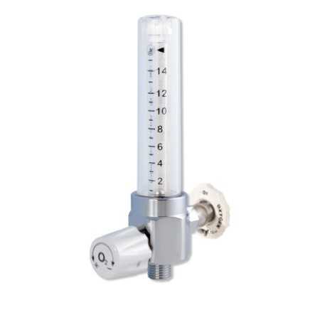 Tour de débitmètre 0 - 15 l/min pour raccordement à l’oxygène Afnor