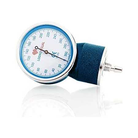 Pressure gauge color blue