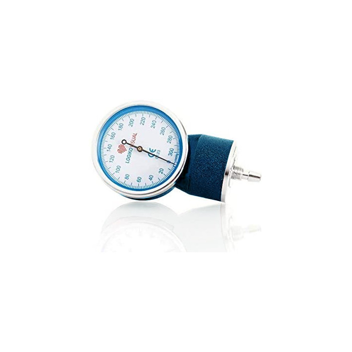 Manometer Farbe Blau