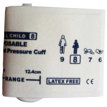 Disposable non-woven cuff Pediatric 15.8 - 21.3 cm