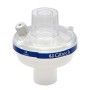 Gibeck 20651 sterile viral bacterial filter /hme – electrostatic charge w/capnograph socket, 22m/15f-22f fittings