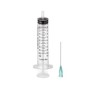 B.braun omnifix spruta 10 ml central luer - nål 21gx40mm - 100 st.