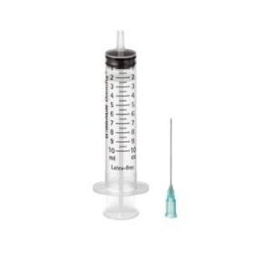 B.Braun Omnifix Strzykawka 10 ml Central Luer - Igła 21Gx40mm - 100 szt.