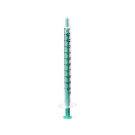 B.Braun Injekt-F seringue 1 ml Luer central sans espace résiduel - 100 pcs.