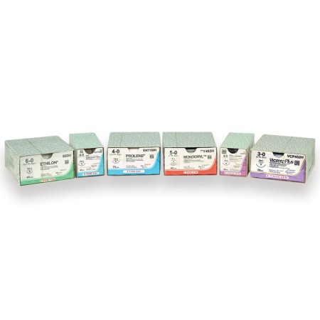 Szew wchłanialny ethicon vicryl plus - igła 4/0 19 mm - opakowanie 36 szt.