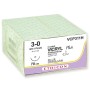 Sutura assorbibile ethicon vicryl plus - 3/0 ago 22 mm - conf. 36 pz.