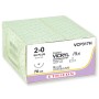 Suture résorbable Ethicon Vicryl Plus - Aiguille 2/0 26 mm - Paquet 36 pièces