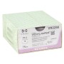Ethicon vicryl snel resorbeerbare hechtdraad - 3/0 naald 19 mm - verpakking van 36 stuks.
