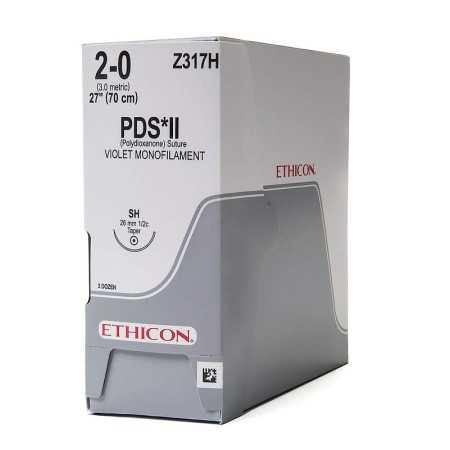 Ethicon PDS II Resorbierbares Nahtmaterial - 2/0 Nadel 26 mm - Packung 36 Stk.