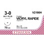 Ethicon vicryl rapide v2190h absorberbar sutur - 3/0 nål 22 mm - pakke med 1 sutur