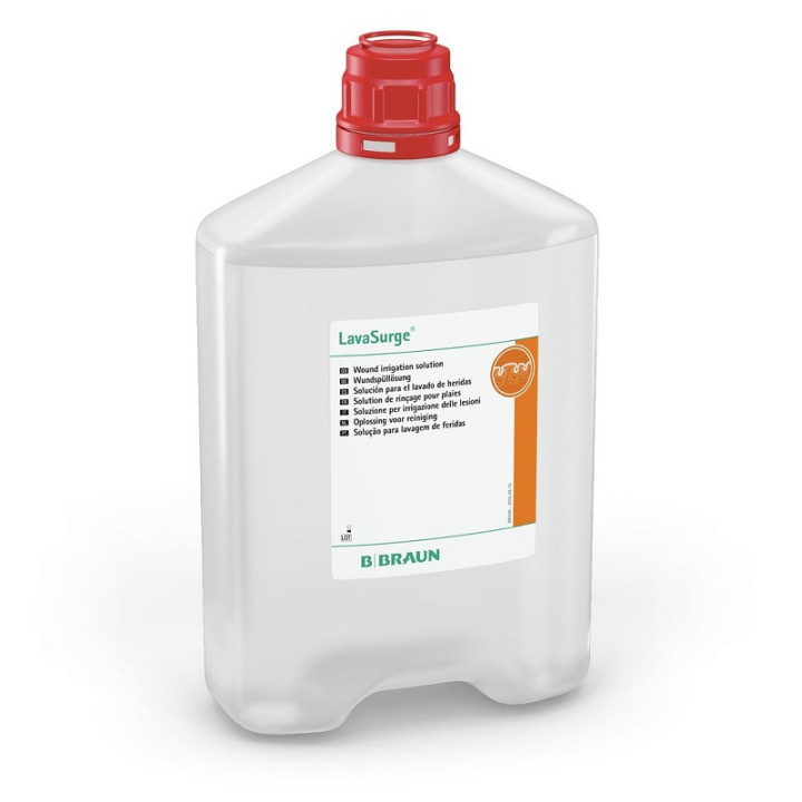 Solution de Ringer Lavasurge et polyhexanide B. Braun pour irrigation peropératoire - 10 pièces.