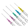 B.Braun Introcan 1-way cannula needles 24Gx19mm Yellow, without fins, in FEP - 50 pcs.