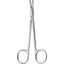 Aesculap kilner disecting scissors 125mm - 1 kus.