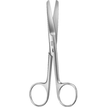 Aesculap Straight Surgical Scissors SM/SM 130mm - 1 pc.