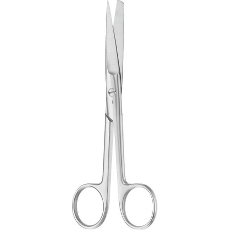 Aesculap straight surgical scissors sm/ac 165mm - 1 del.