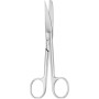 Aesculap Curved Surgical Scissors SM/AC 145mm - 1 pc.