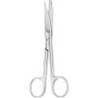 Aesculap curved surgical scissors sm/ac 150mm - 1 pc.