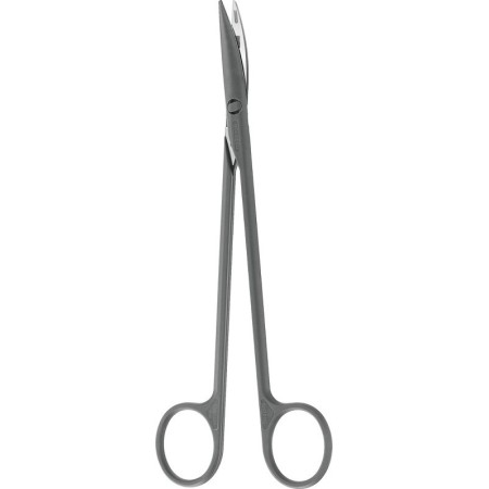 Wegwerp metzenbaum gebogen schaar aesculap susi - 18 cm - 10 stuks.
